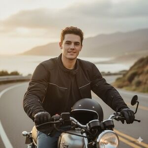 Harley Davidson Firstgear Motorcycle Jacket Black Mesh Riding Armor - Size XXL